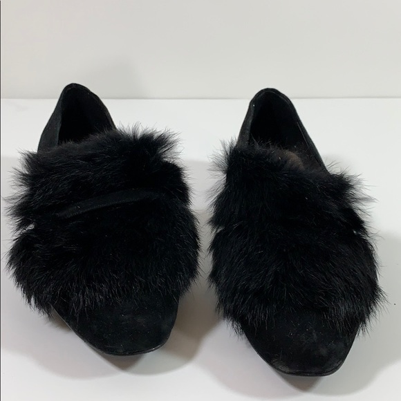 Donald J. Pliner Shoes - Donald Pliner Lillian Rabbit Fur Loafer 8.5